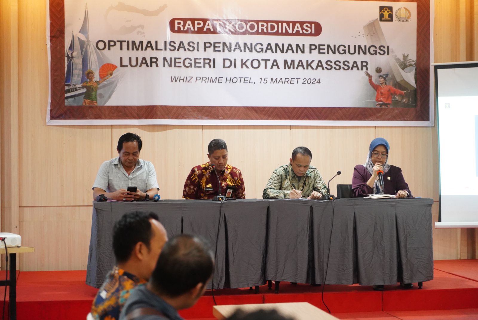 Optimalisasi Penanganan Pengungsi Luar Negeri di Kota Makassar Dibahas dalam Rapat Koordinasi